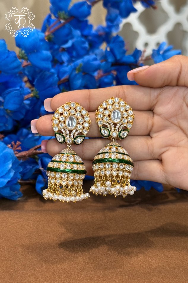 EarRings - Gold White - Image 2